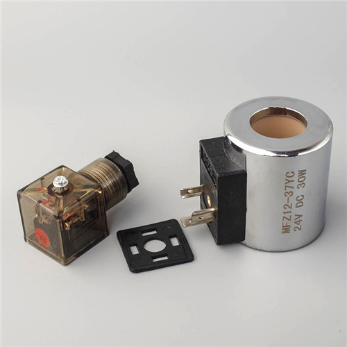 Solenoid valve coil